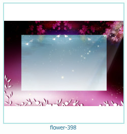 marco de fotos de flores 398