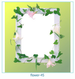 marco de fotos de flores 45