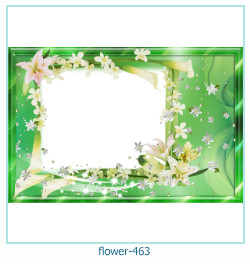marco de fotos de flores 463