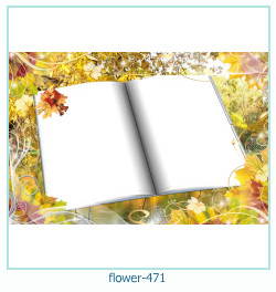 marco de fotos de flores 471