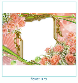 marco de fotos de flores 479