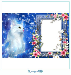 marco de fotos de flores 489