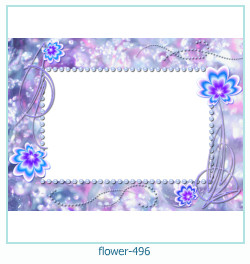 marco de fotos de flores 496