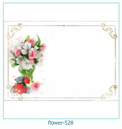 marco de fotos de flores 528