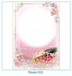 marco de fotos de flores 531