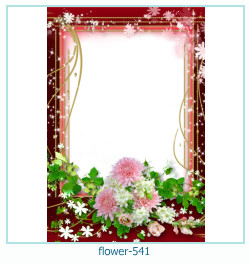 marco de fotos de flores 541