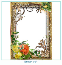 marco de fotos de flores 544