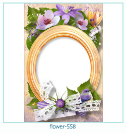 marco de fotos de flores 558