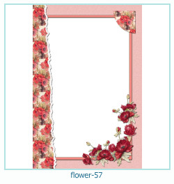marco de fotos de flores 57