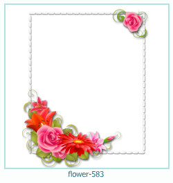 marco de fotos de flores 583