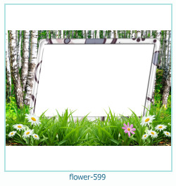 marco de fotos de flores 599