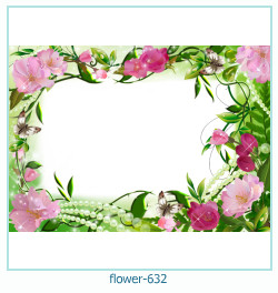 marco de fotos de flores 632