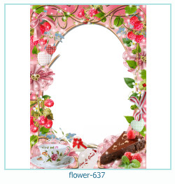 marco de fotos de flores 637