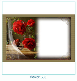 marco de fotos de flores 638