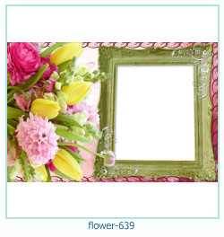 marco de fotos de flores 639