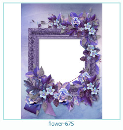 marco de fotos de flores 675