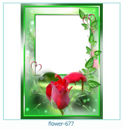 marco de fotos de flores 677
