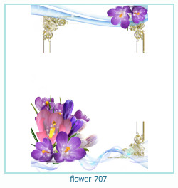 marco de fotos de flores 707