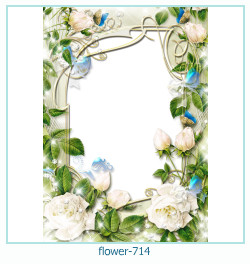 marco de fotos de flores 714