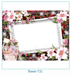 marco de fotos de flores 731