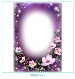 marco de fotos de flores 771