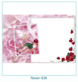 marco de fotos de flores 838