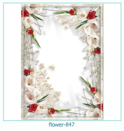 marco de fotos de flores 847