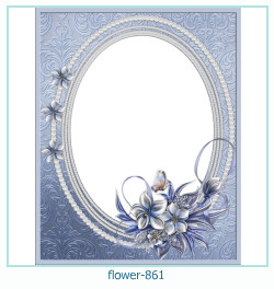 marco de fotos de flores 861
