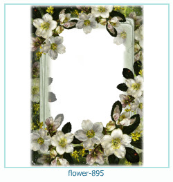 marco de fotos de flores 895