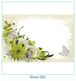 marco de fotos de flores 903