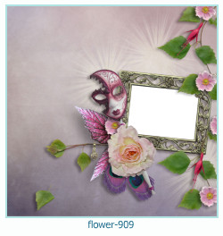 marco de fotos de flores 909
