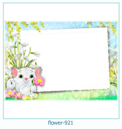 marco de fotos de flores 921