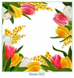 marco de fotos de flores 925