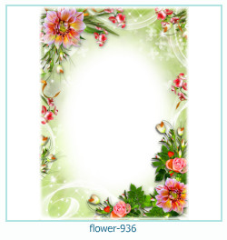 marco de fotos de flores 936