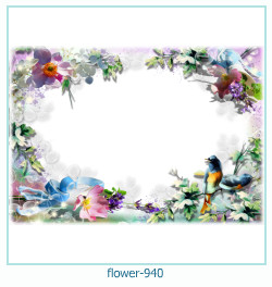 marco de fotos de flores 940