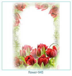 marco de fotos de flores 945