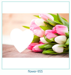 marco de fotos de flores 955