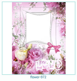 marco de fotos de flores 972