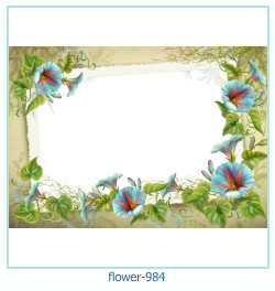 marco de fotos de flores 984