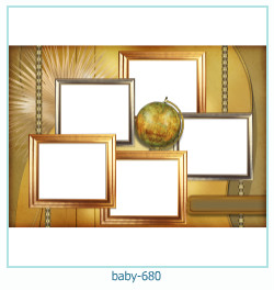 marco de fotos para bebés 680