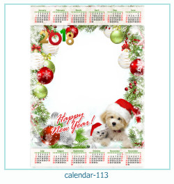 calendar photo frame 113