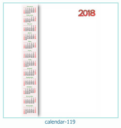 calendar photo frame 119