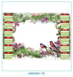 calendar photo frame 16