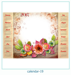 calendar photo frame 19