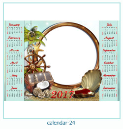calendar photo frame 24
