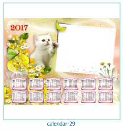 calendar photo frame 29