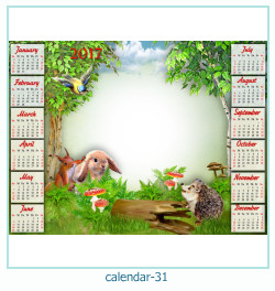calendar photo frame 31