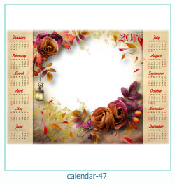 calendar photo frame 47