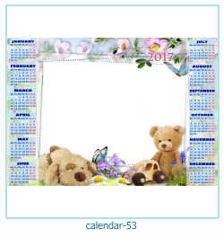 calendar photo frame 53