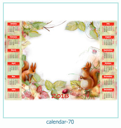calendar photo frame 70